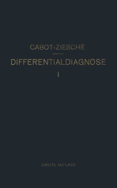 Produktbild: Differentialdiagnose