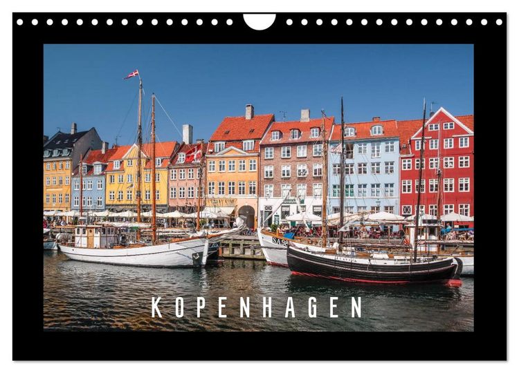 Produktbild: Kopenhagen (Wandkalender 2026 DIN A4 quer), CALVENDO Monatskalender