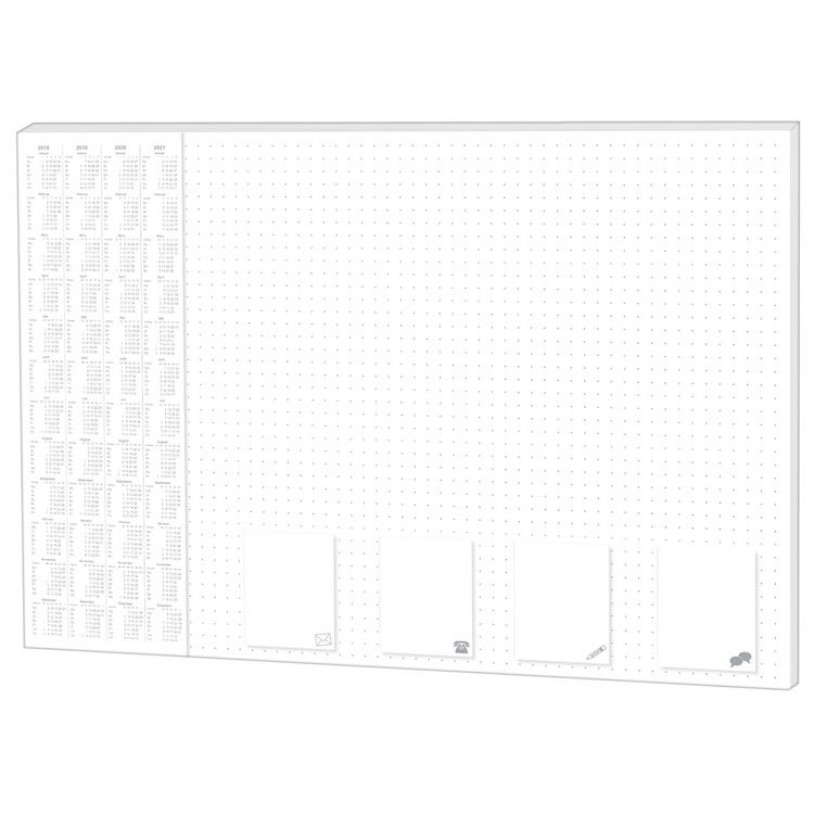 Produktbild: RNK Schreibtischunterlage Office dotted 60x42cm 30 Blatt