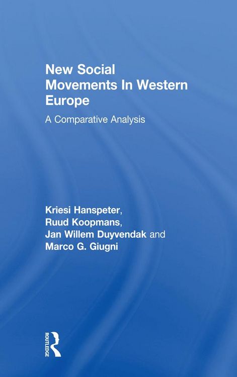 Produktbild: New Social Movements In Western Europe