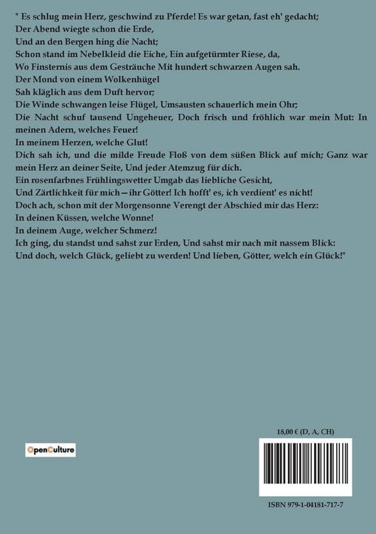 Produktbild: Ein buch der deutschen texten