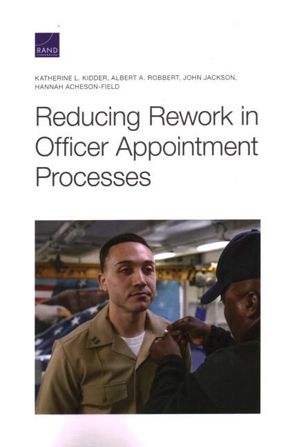 Produktbild: Reducing Rework in Officer Appointment Processes