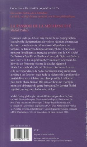 Produktbild: La passion de la méchanceté