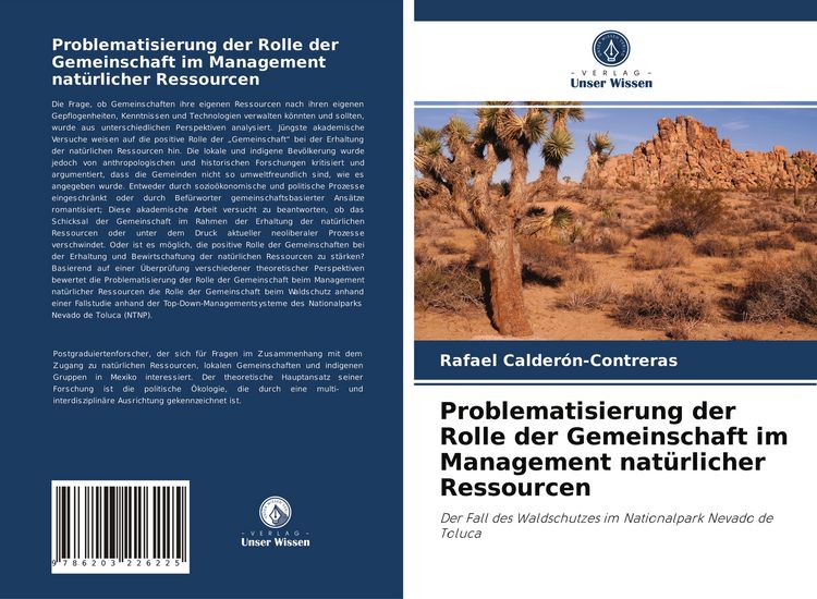 Produktbild: Problematisierung der Rolle der Gemeinschaft im Management nat&uuml;rlicher Ressourcen