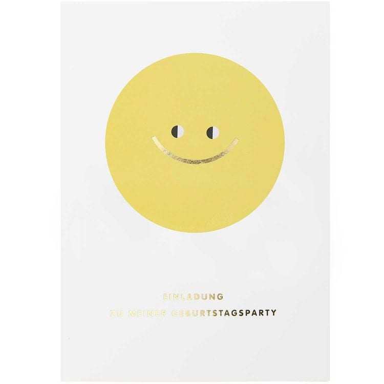 Produktbild: Einladungskarten Happy Birthday, MIX