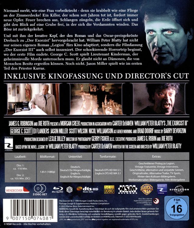Produktbild: Der Exorzist 3 - Special Edition [2 BRs]