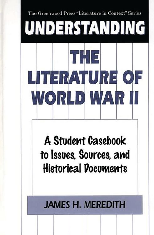 Produktbild: Understanding the Literature of World War II