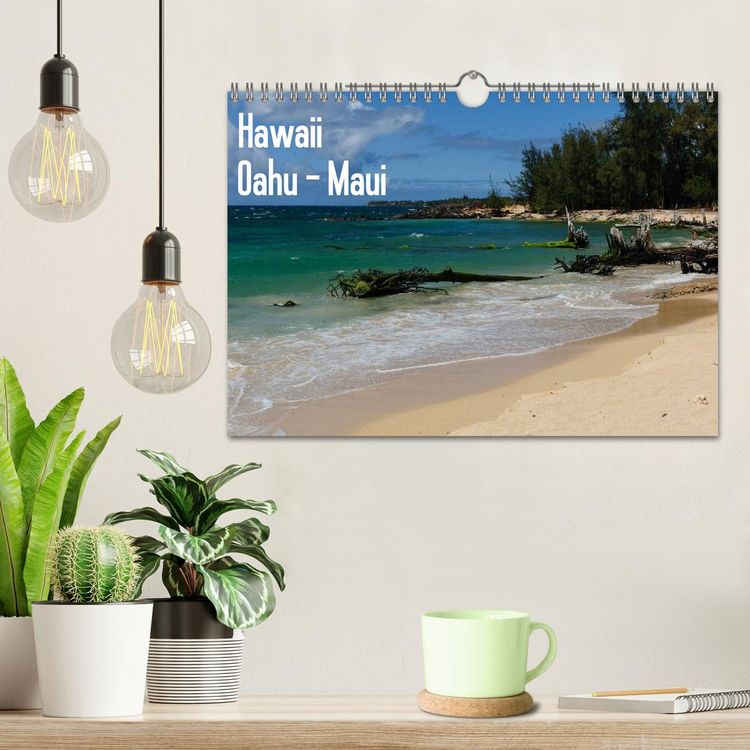 Produktbild: Hawaii - Oahu - Maui (Wandkalender 2026 DIN A4 quer), CALVENDO Monatskalender