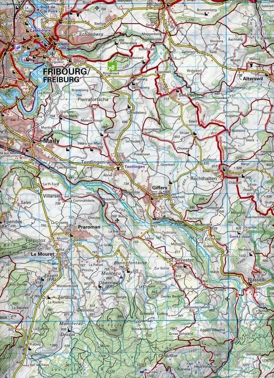 Produktbild: K&uuml;mmerly+Frey Wanderkarte 28 Gantrisch 1:40.000