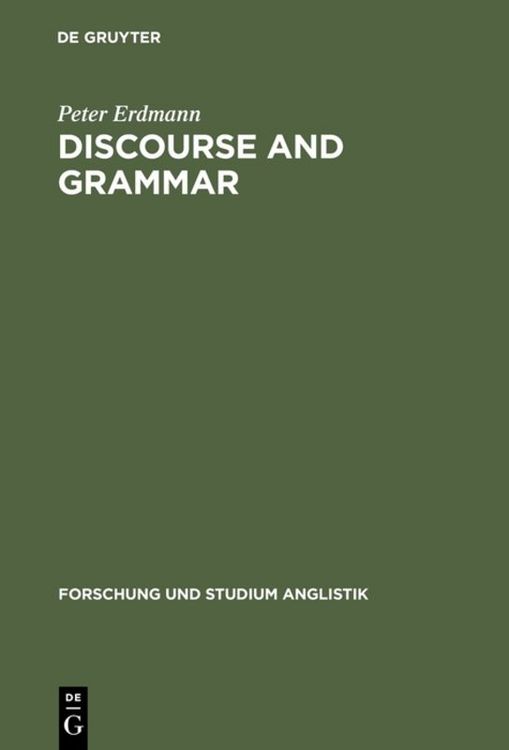 Produktbild: Discourse and Grammar