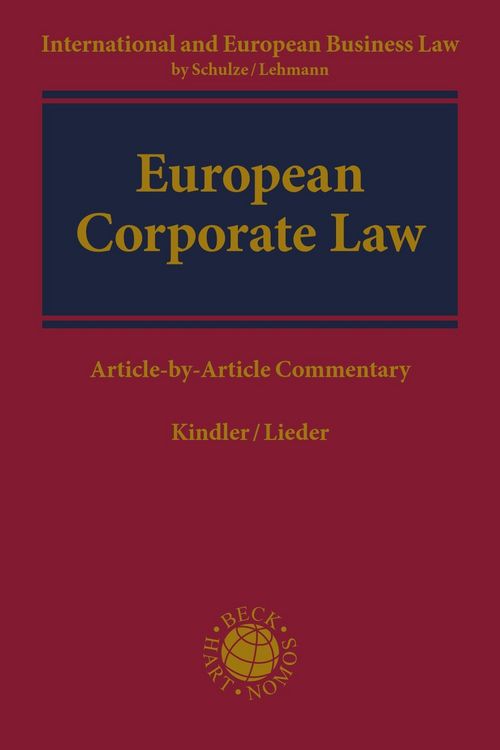 Produktbild: European Corporate Law