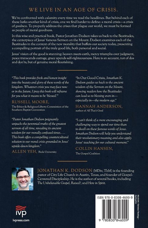 Produktbild: Dodson, J: Our Good Crisis