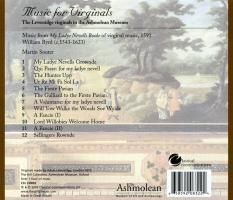 Produktbild: Souter, M: Virginalmusik