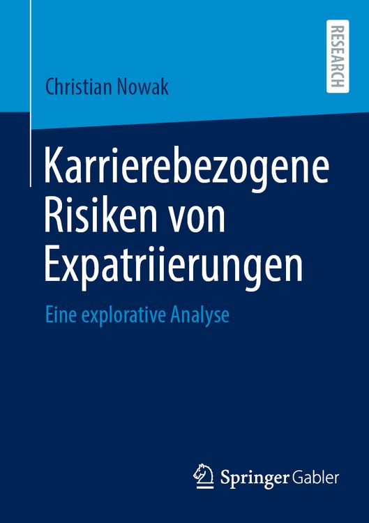 Produktbild: Karrierebezogene Risiken von Expatriierungen