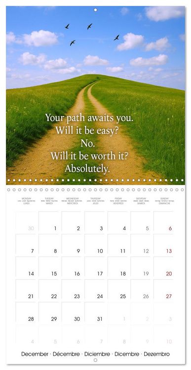 Produktbild: Let the moment guide you (Wall Calendar 2026 12 &times; 12 Inch) CALVENDO 12 Month Wall Calendar