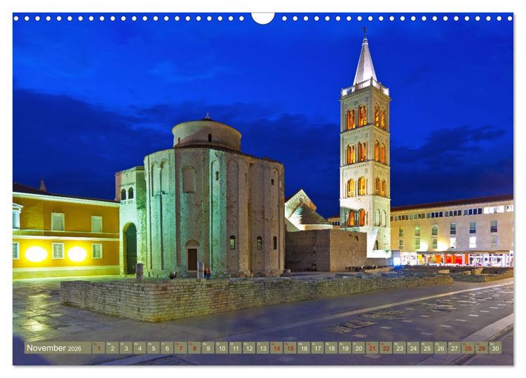 Produktbild: Faszination Kroatien - Dalmatiens K&uuml;ste (Wandkalender 2026 DIN A3 quer), CALVENDO Monatskalender
