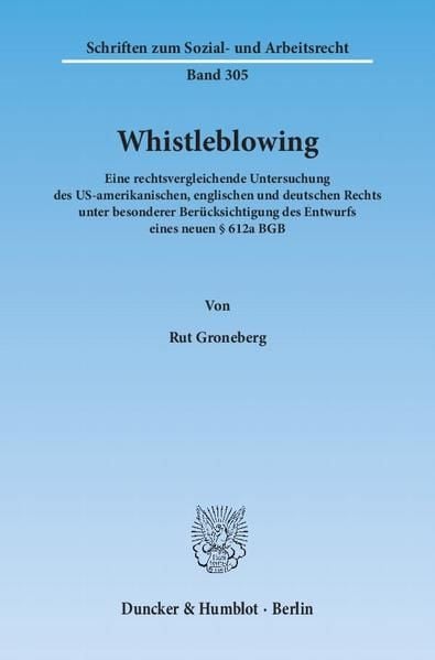 Produktbild: Whistleblowing.