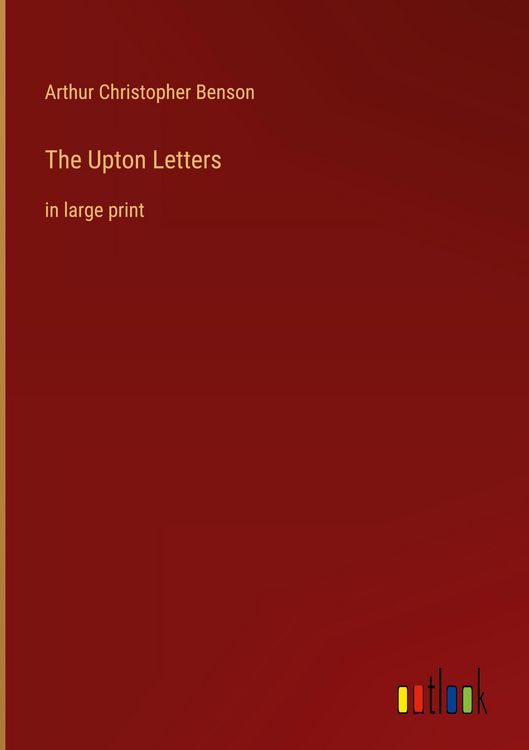 Produktbild: The Upton Letters