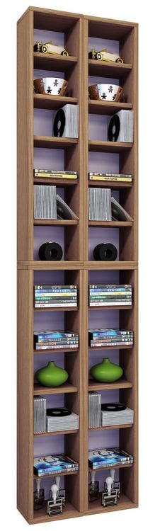 Produktbild: Holz CD DVD Stand Regal Schrank St&auml;nder Almera