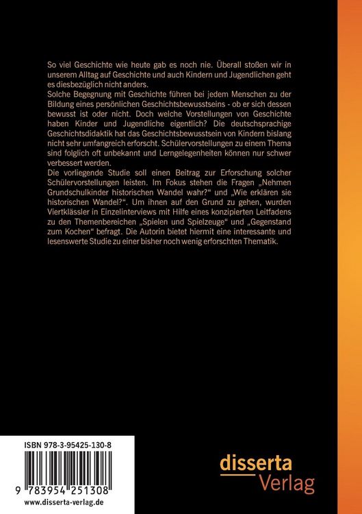 Produktbild: Sch&uuml;lervorstellungen zu historischem Wandel: Eine empirische Untersuchung