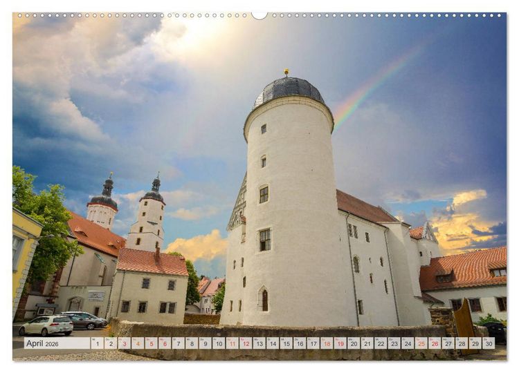 Produktbild: Wurzen Impressionen (hochwertiger Premium Wandkalender 2026 DIN A2 quer), Kunstdruck in Hochglanz