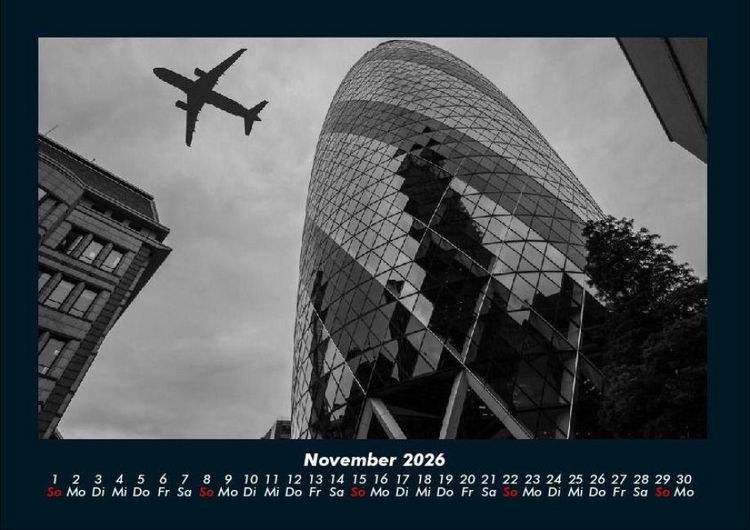 Produktbild: London 2026 Fotokalender DIN A4