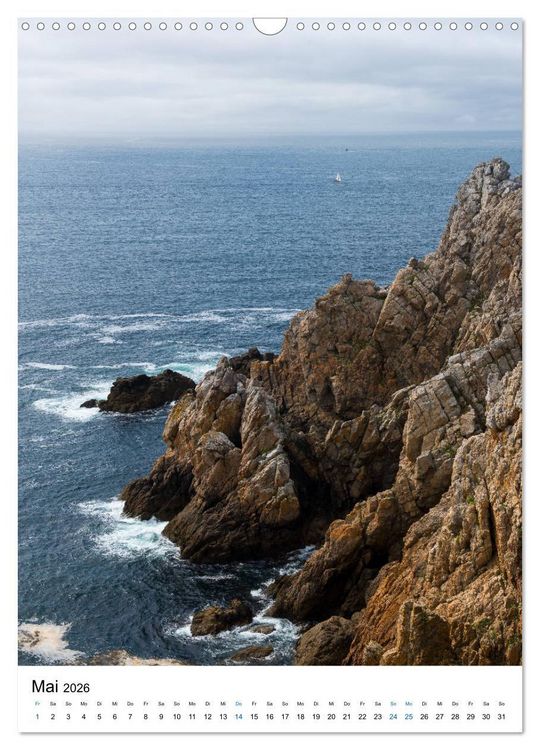 Produktbild: Du sch&ouml;ne Bretagne (Wandkalender 2026 DIN A3 hoch), CALVENDO Monatskalender