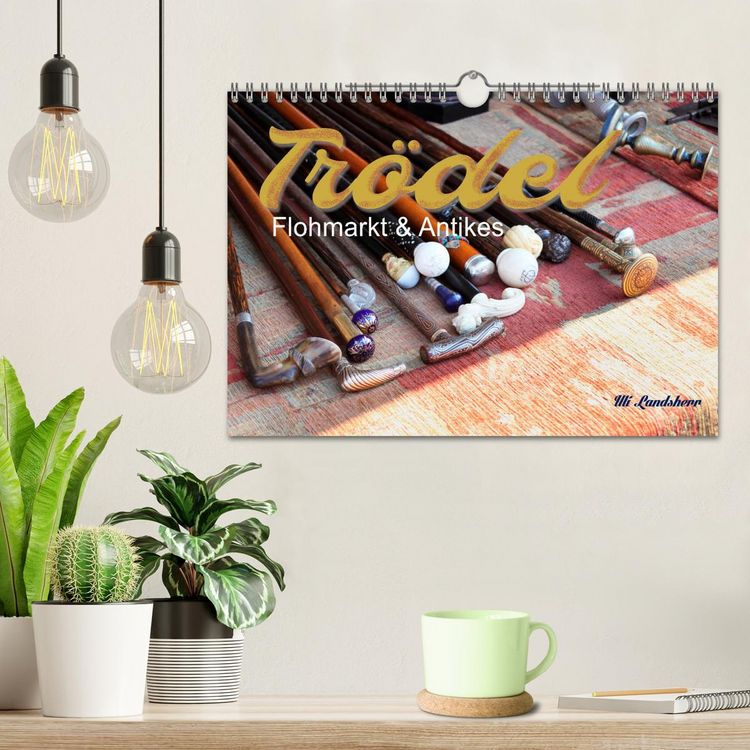 Produktbild: Tr&ouml;del, Flohmarkt & Antikes (Wandkalender 2026 DIN A4 quer), CALVENDO Monatskalender