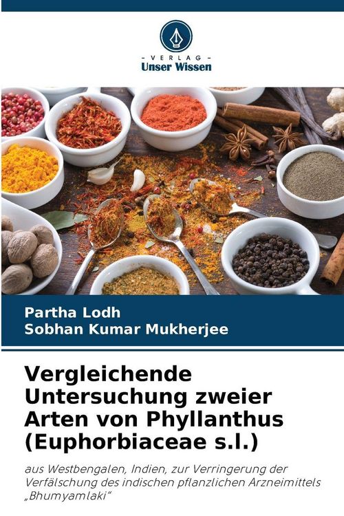 Produktbild: Vergleichende Untersuchung zweier Arten von Phyllanthus (Euphorbiaceae s.l.)