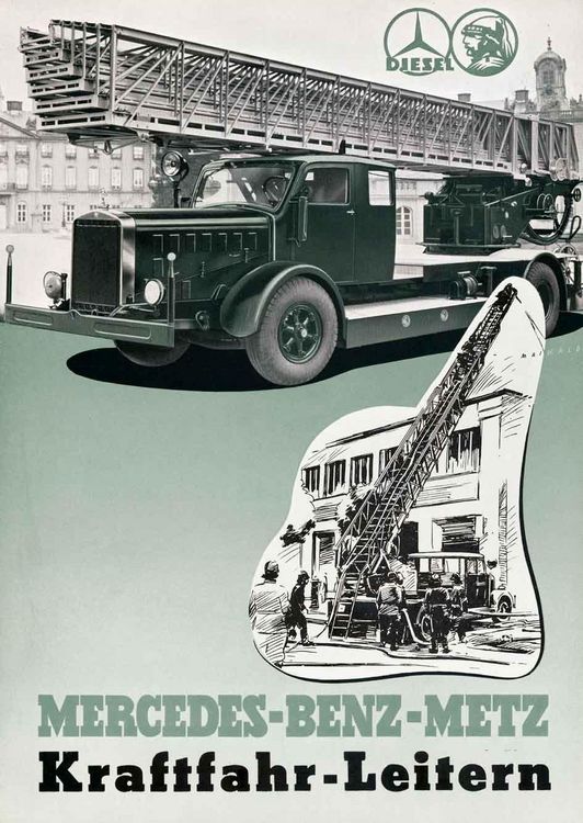 Produktbild: Feuerwehrfahrzeuge Mercedes-Benz 1926-1945