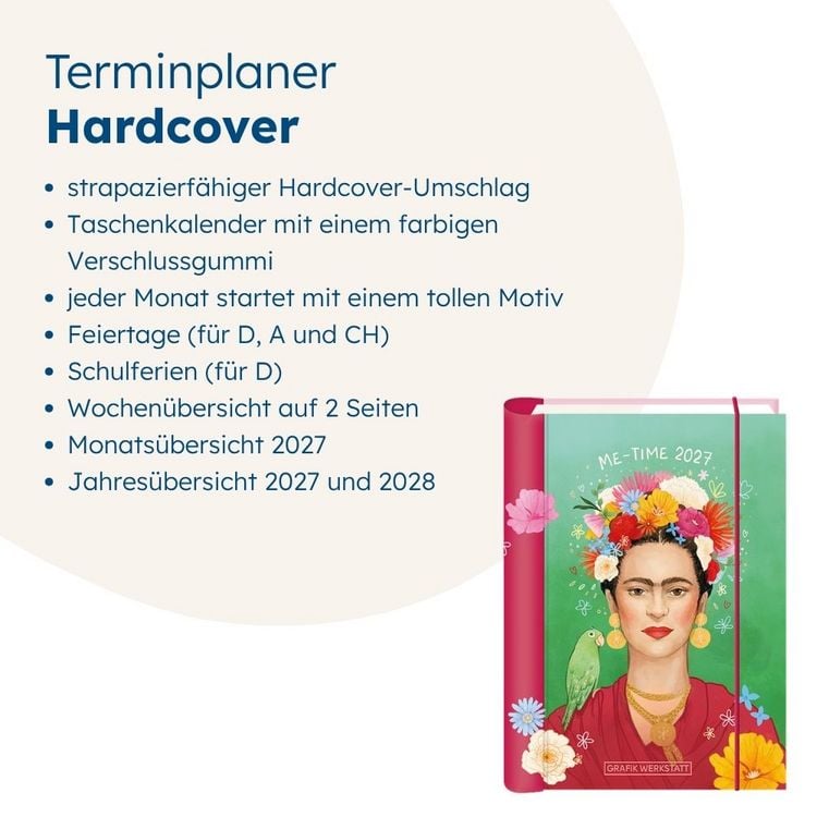 Produktbild: Terminplaner 2027 Me-Time: Weil du wertvoll bist
