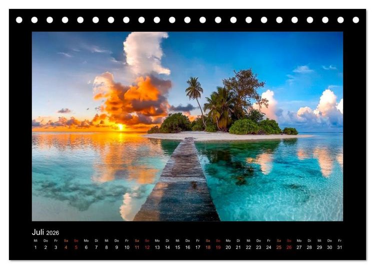 Produktbild: Horizonte entdecken - eine fotografische Weltreise (Tischkalender 2026 DIN A5 quer), CALVENDO Monatskalender