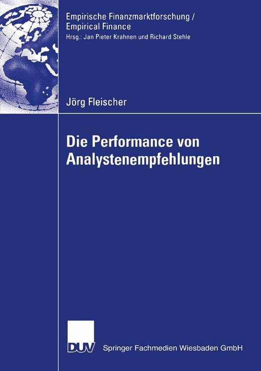 Produktbild: Die Performance von Analystenempfehlungen