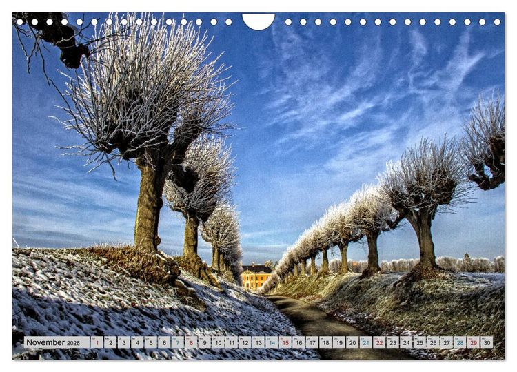 Produktbild: Schloss Bothmer - Kl&uuml;tzer Schlossimpressionen (Wandkalender 2026 DIN A4 quer), CALVENDO Monatskalender