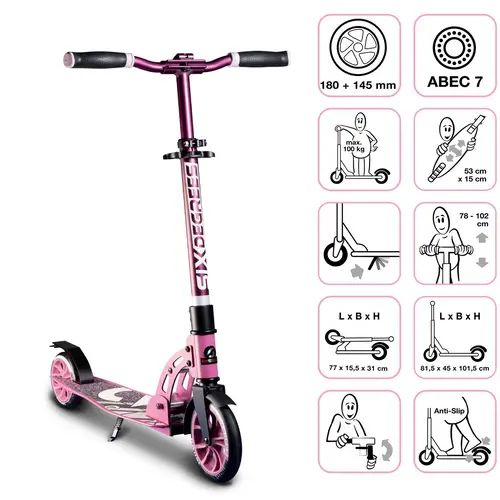 Produktbild: SIX DEGREES Alu Scooter Junior 180/145
