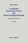 Produktbild: Gesellschaft b&uuml;rgerlichen Rechts und Partnerschaftsgesellschaft