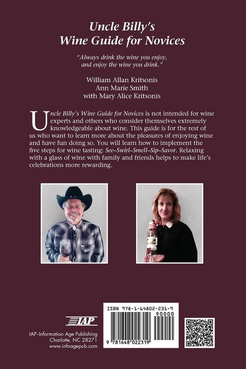 Produktbild: Uncle Billy's Wine Guide for Novices