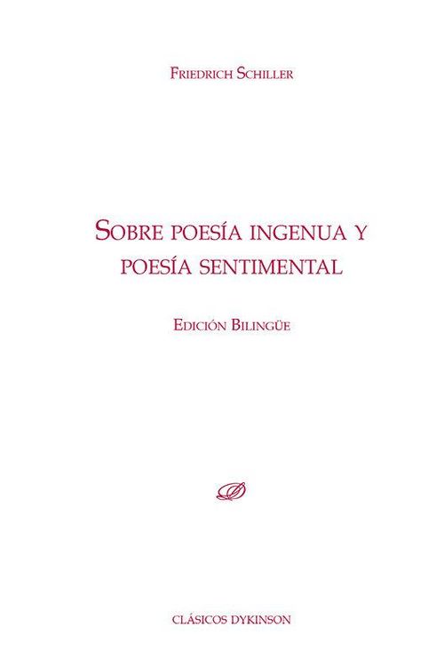 Produktbild: Sobre poes&iacute;a ingenua y poes&iacute;a sentimental