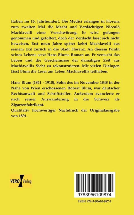 Produktbild: Der Kanzler von Florenz
