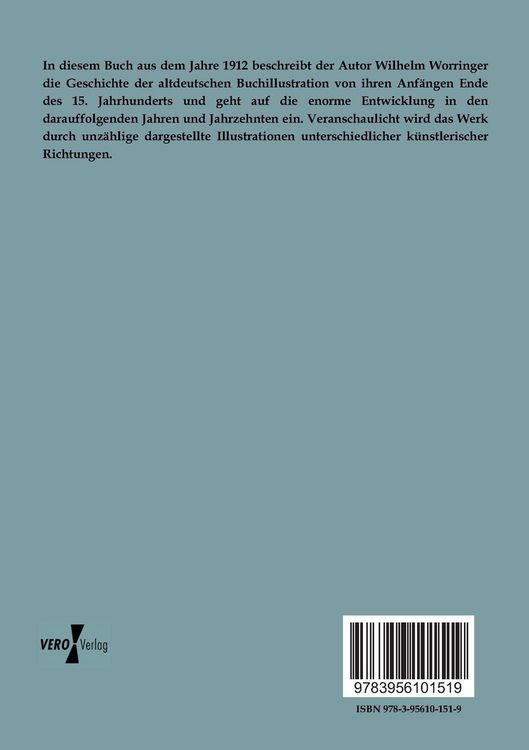 Produktbild: Die altdeutsche Buchillustration