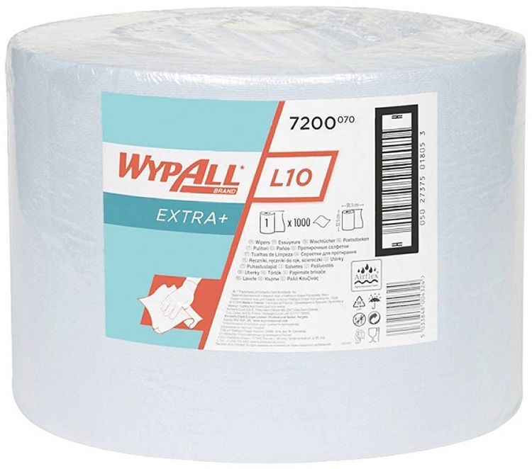 Produktbild: Kimberly Clark 7200 Reinigungst&uuml;cher (L x B) 380mm x 240mm Blau 1000 Blatt