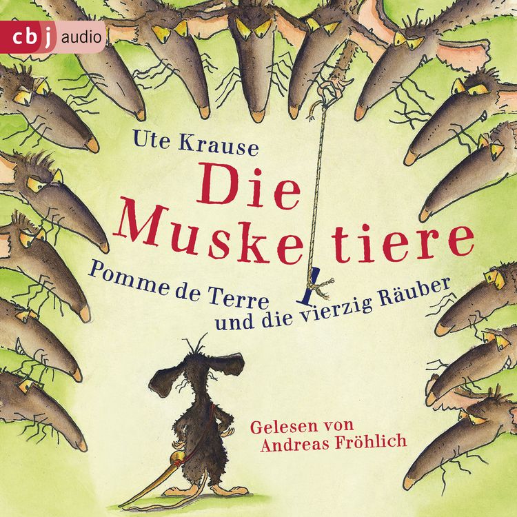 Produktbild: Die Muskeltiere &ndash; Pomme de Terre und die vierzig R&auml;uber