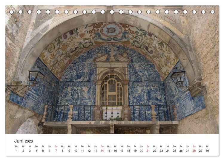 Produktbild: Foto-Momente Portugal (Tischkalender 2026 DIN A5 quer), CALVENDO Monatskalender
