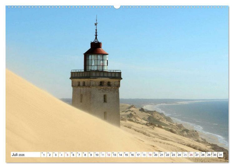 Produktbild: Rubjerg Knude Fyr (Wandkalender 2026 DIN A2 quer), CALVENDO Monatskalender