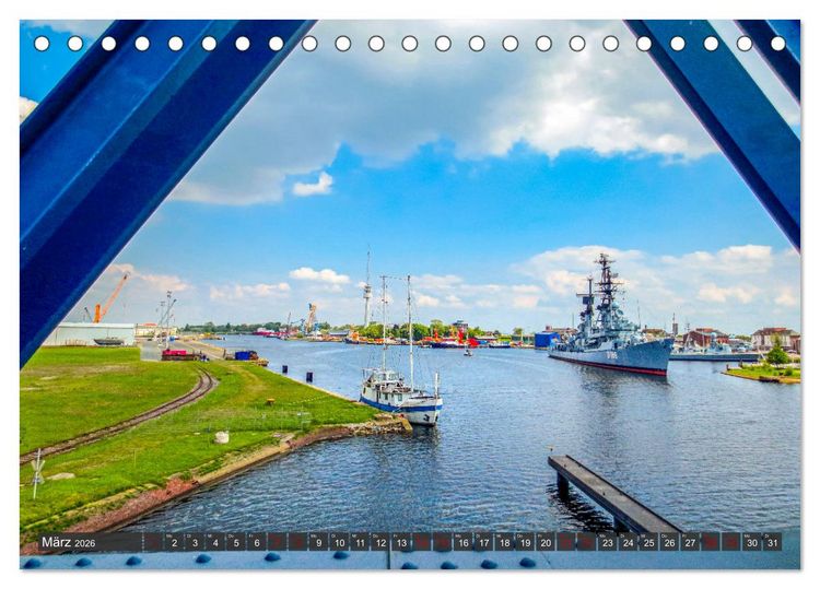 Produktbild: Wilhelmshaven - Bezaubernde Momente (Tischkalender 2026 DIN A5 quer), CALVENDO Monatskalender