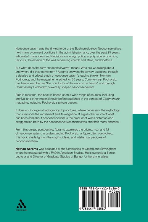 Produktbild: Norman Podhoretz and Commentary Magazine