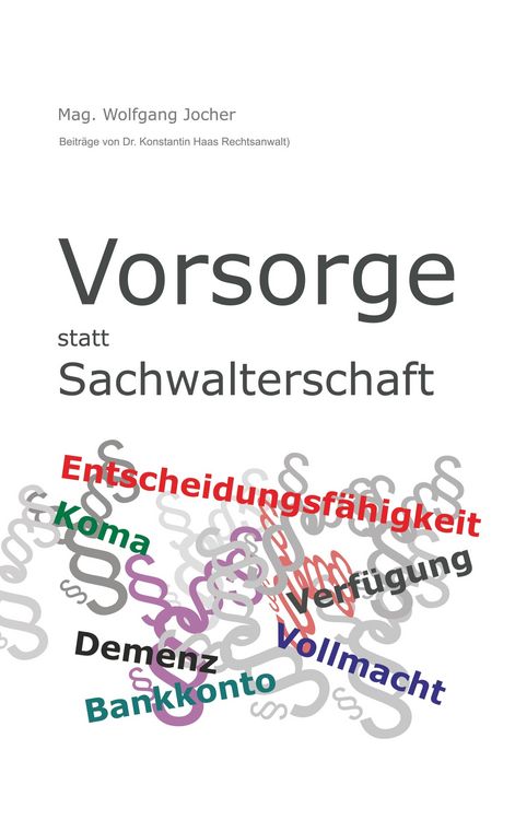 Produktbild: Vorsorge statt Sachwalterschaft