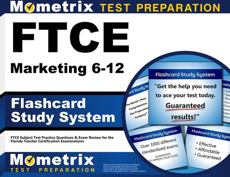 Produktbild: FTCE Marketing 6-12 Flashcard Study System
