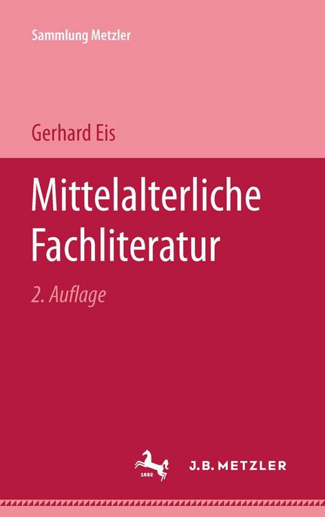 Produktbild: Mittelalterliche Fachliteratur