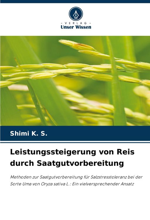 Produktbild: Leistungssteigerung von Reis durch Saatgutvorbereitung